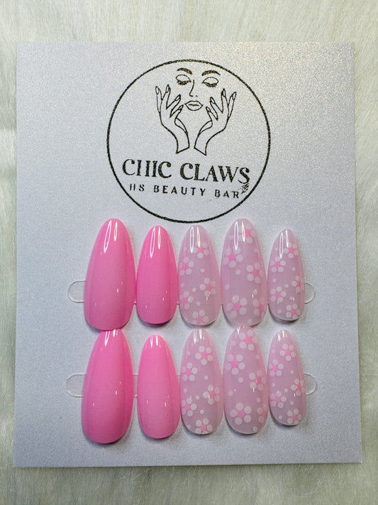 Pink Blossom Ombre Set